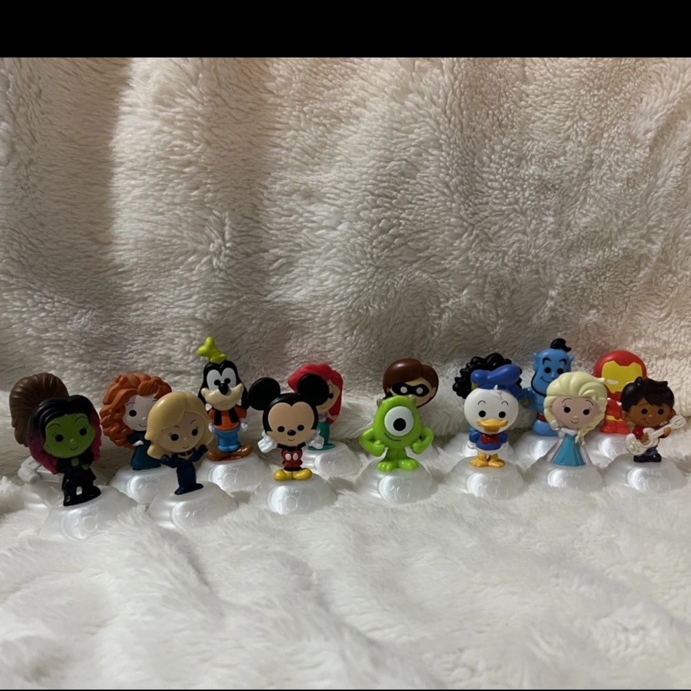 McDONALD's Disney 100th Anniversary Disneyland HAPPY MEAL TOYS Lot of 17 - Picture 1 of 7